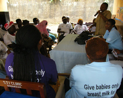 Sierra Leone Commemorates World Breastfeeding Week 2012 WHO